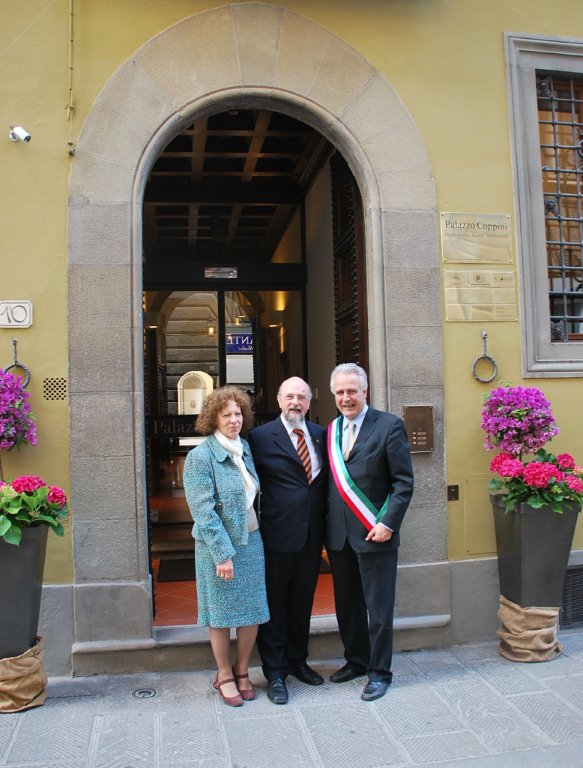 Palazzo Coppini, il taglio del nastro Palazzo Coppini, il taglio del nastro