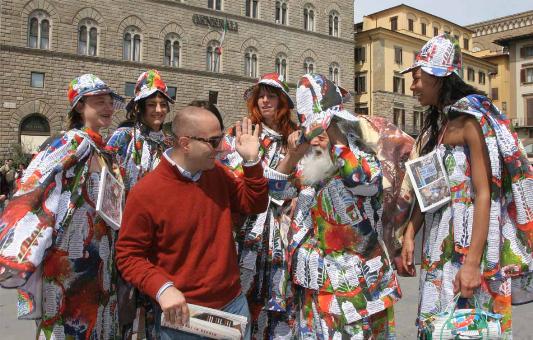 Firenze 2007. Intervista a Mondo Albion. Foto Pressphoto